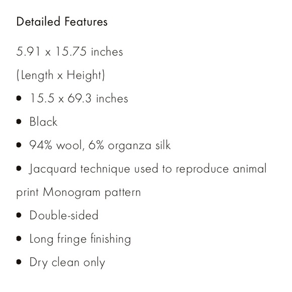 SOLD 🚨 Louis Vuitton leopard scarf - Picture 5 of 5